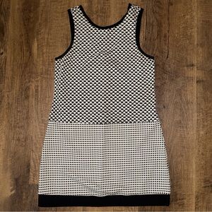 Sanctuary Black and White Sleeveless Dress size Medium